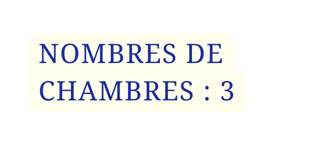 NOMBRES DE CHAMBRES 3