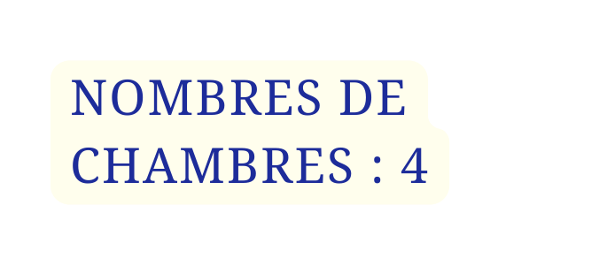 NOMBRES DE CHAMBRES 4